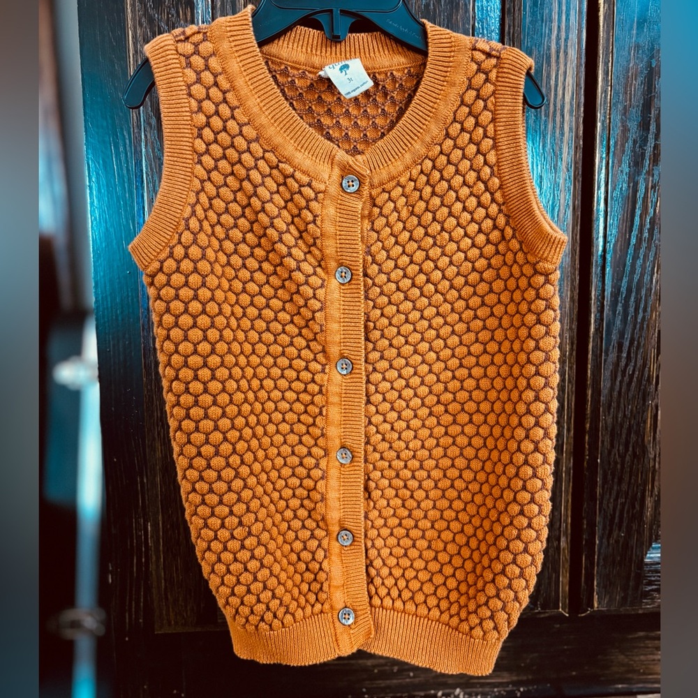 Kate Quinn Honeycomb Sweater Vest